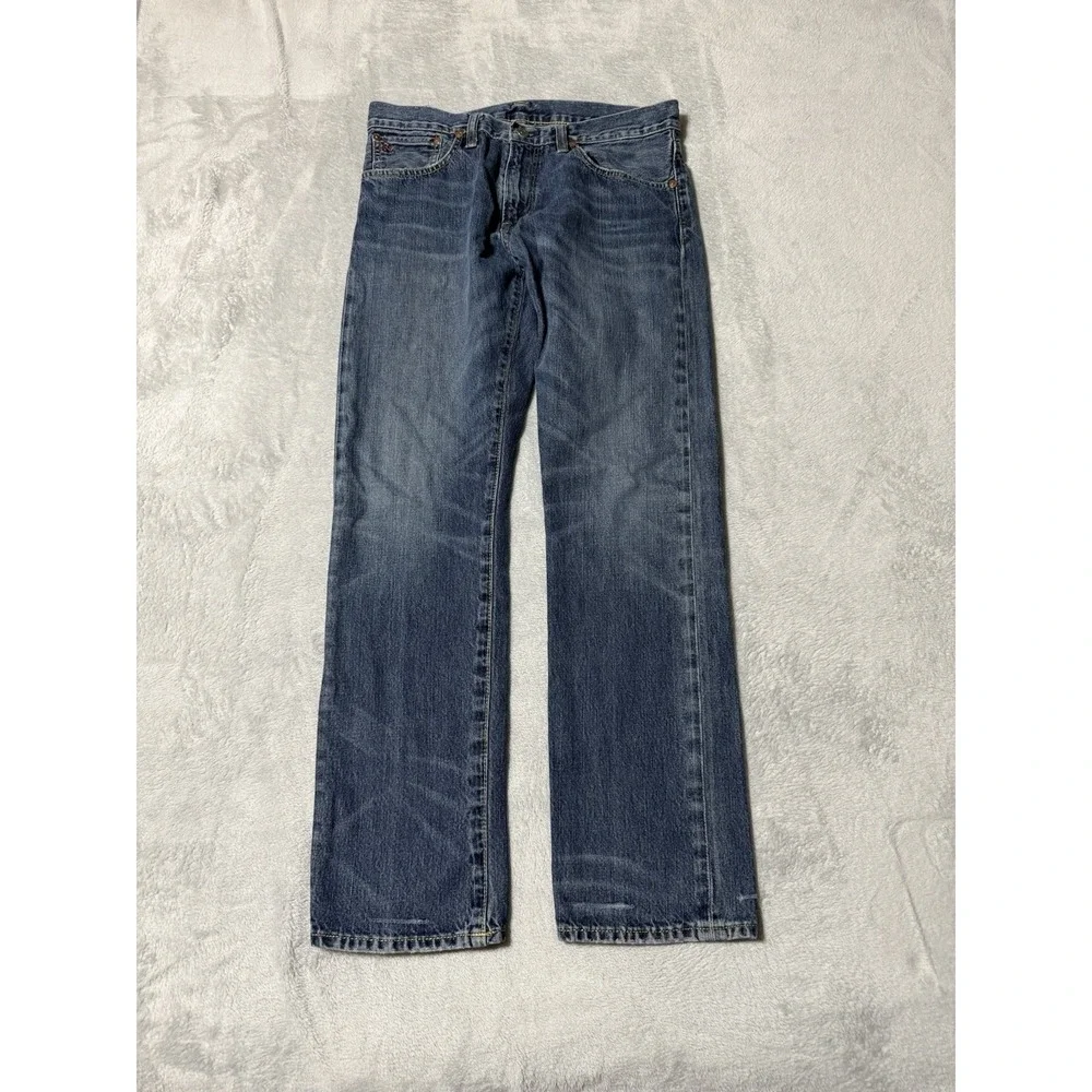 Polo Ralph Lauren Jeans Mens 31x29‎ Blue Varick Slim Straight Medium Wash